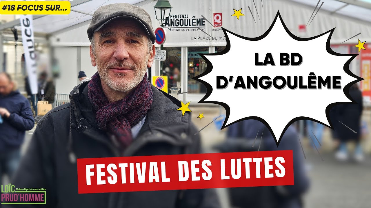 🟣 #18 Focus sur : la bande dessiné d'Angoulême, festival des luttes ! 🗯