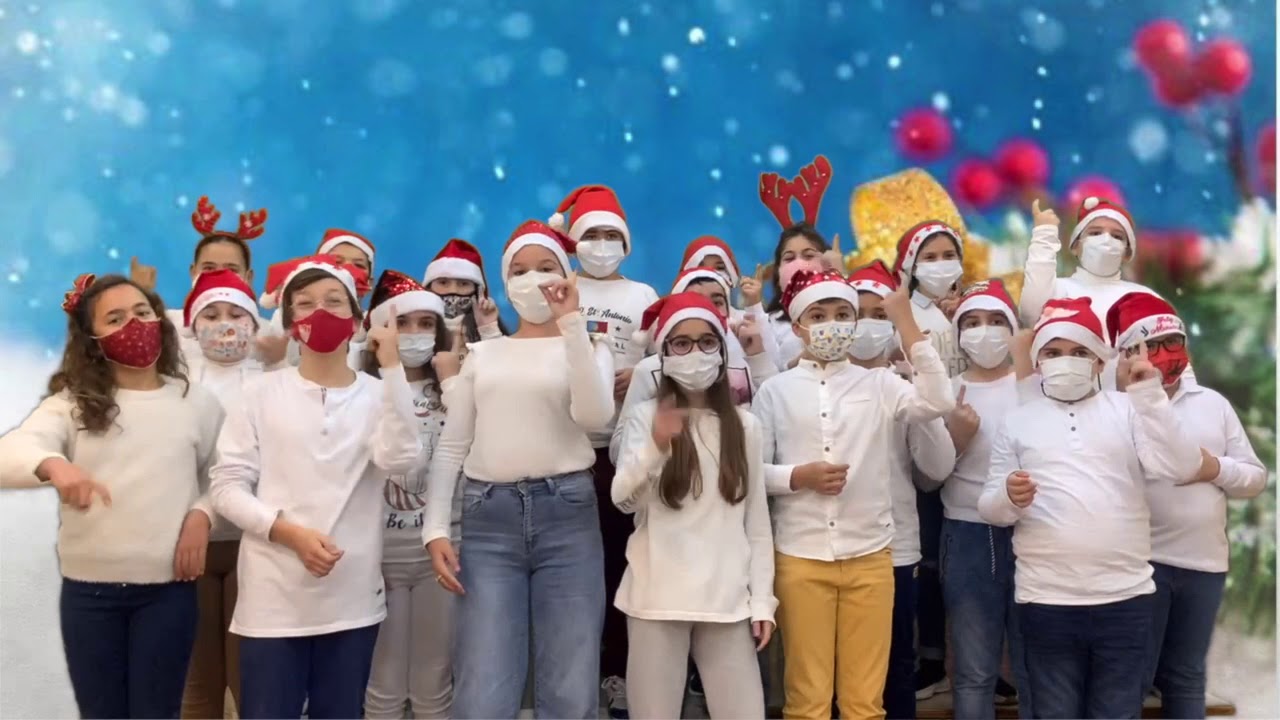 FELICITACIÓN DE NAVIDAD EN LENGUA DE SIGNOS DE LOS  ALUMNOS Y ALUMNAS DEL CEIP SEGUNDO CENTENARIO.