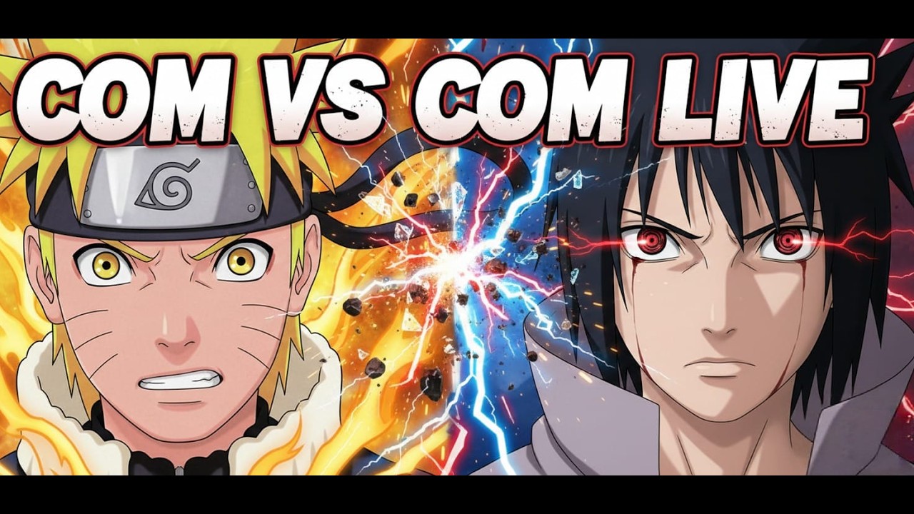 [COM vs COM]Live sebentar ya santai aja temen temen NARUTO X BORUTO Connection #live #naruto