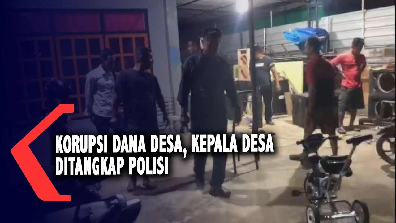 Korupsi Dana Desa, Kepala Desa Ditangkap Polisi