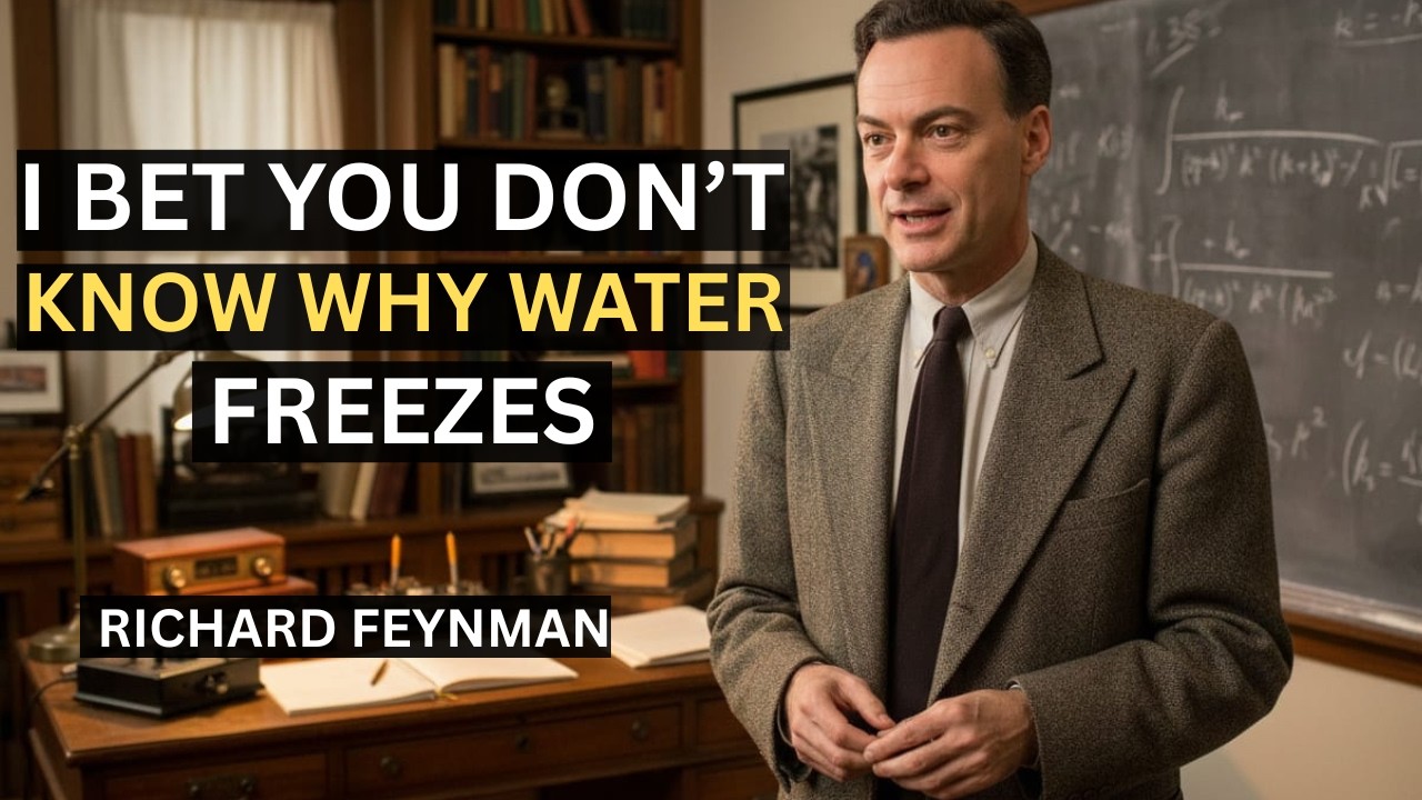 You Think You Understand Freezing — You Don’t | Feynman Explains Ice