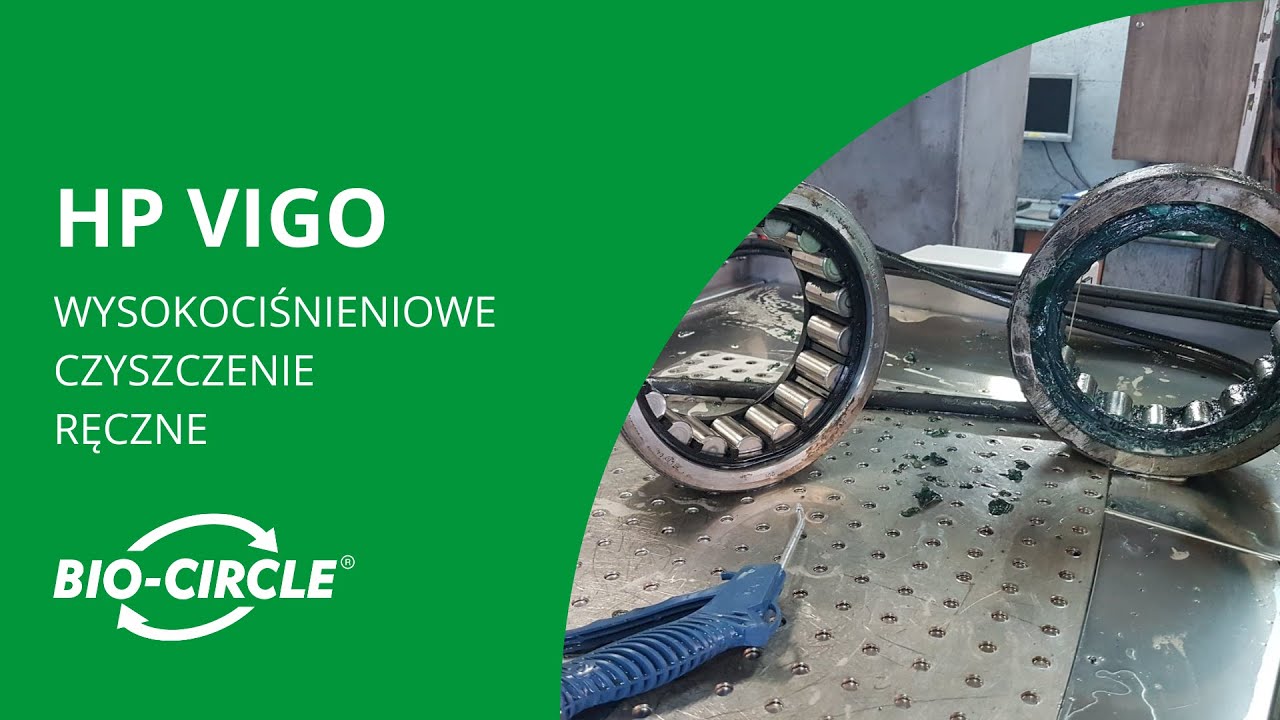 Czyszczenie części wysokim ciśnieniem | Myjka BIO-CIRCLE HP Vigo | Bio-Circle