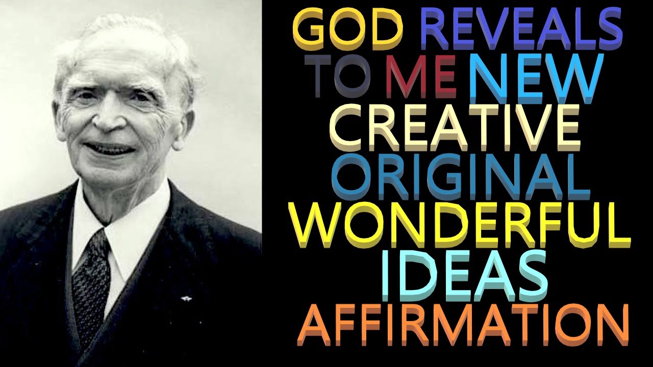 Утверждение «Бог открывает мне чудесные идеи» | Доктор Джозеф Мерфи