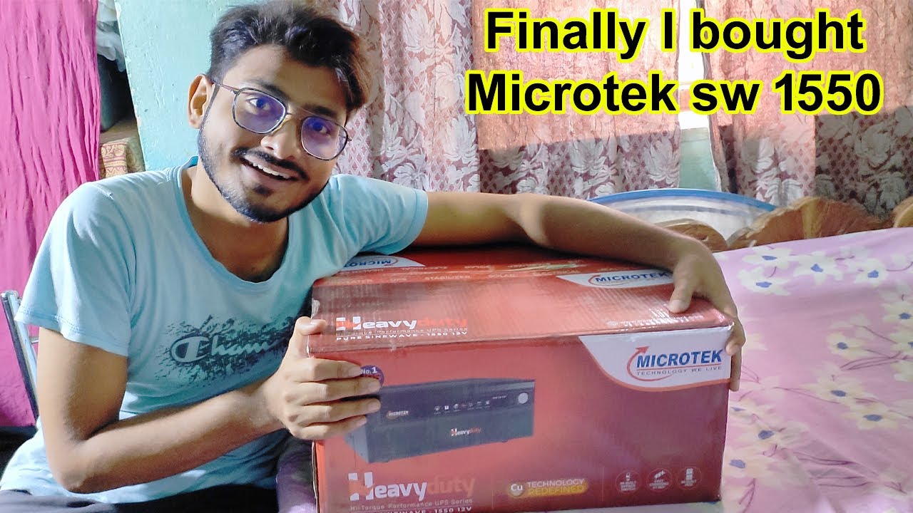 Finally I bought my new inverter | heavy duty 1550 sw | Microtek inverter | heavy duty sw 1550