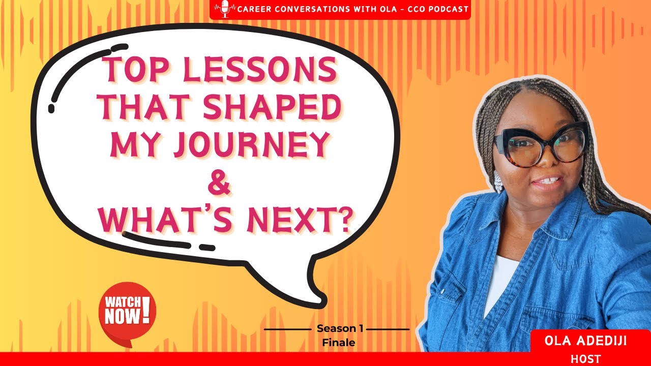 Season 1 Finale: Lessons from Growth, Leadership & Mentorship | The Stories That Shape Us | CCO Pod.