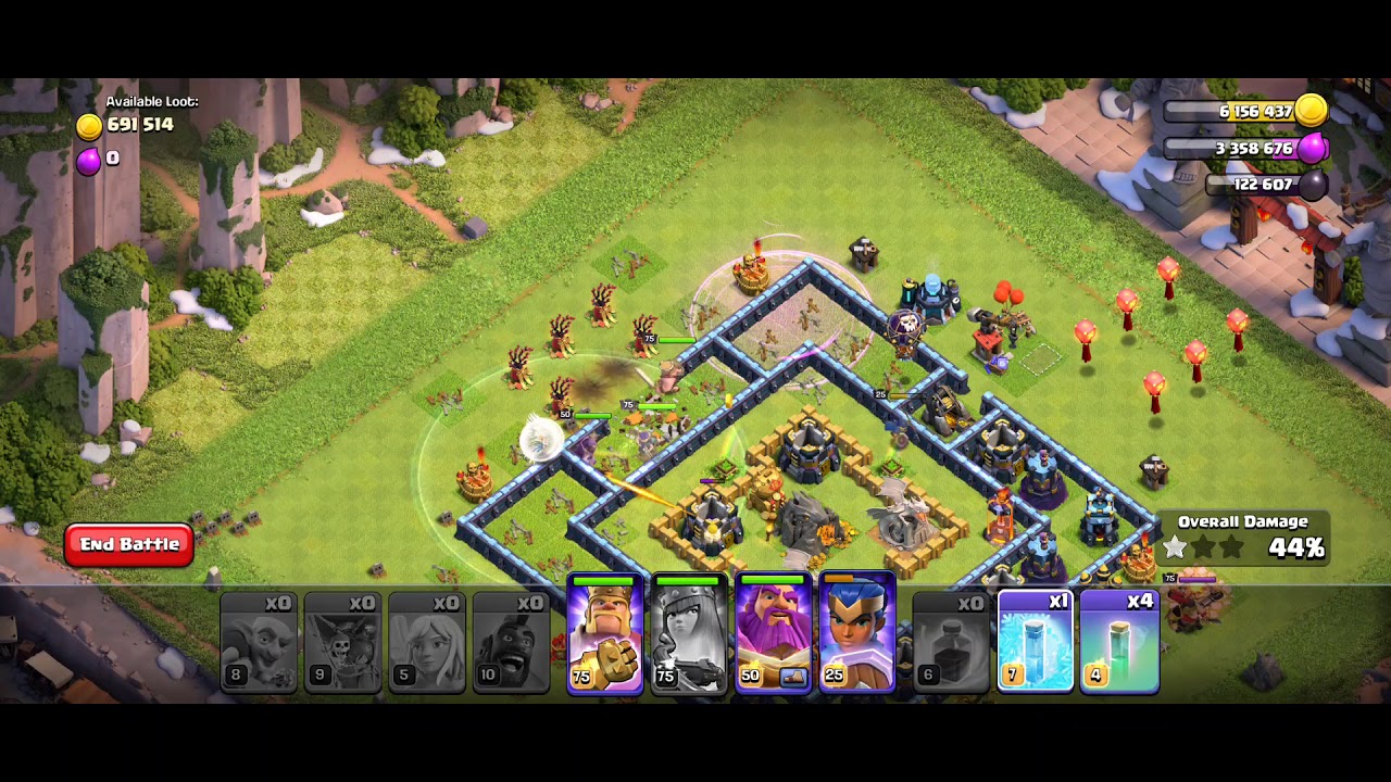 Hog mountain challenge! 3star attack. Clash of clans. 2021 February new challenge.
