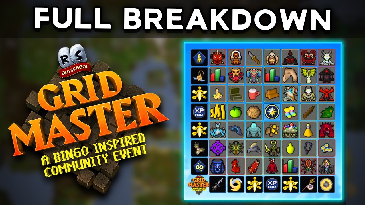 The COMPLETE GridMaster Board Breakdown [OSRS]