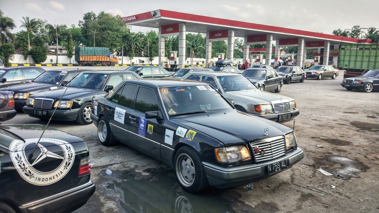W124 MBCI (Mercedes Benz Boxer Club Indonesia) Jakarta Chapter goes to JamNas 13 Palembang 2018