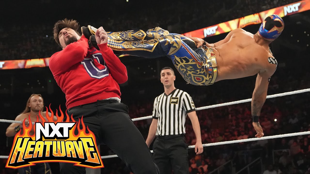 Axiom & Nathan Frazer vs. Chase U &ndash; NXT Tag Team Title Match: NXT Heatwave 2024 highlights