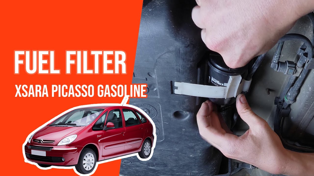 How to replace the fuel filter XSARA PICASSO 1.6i ⛽