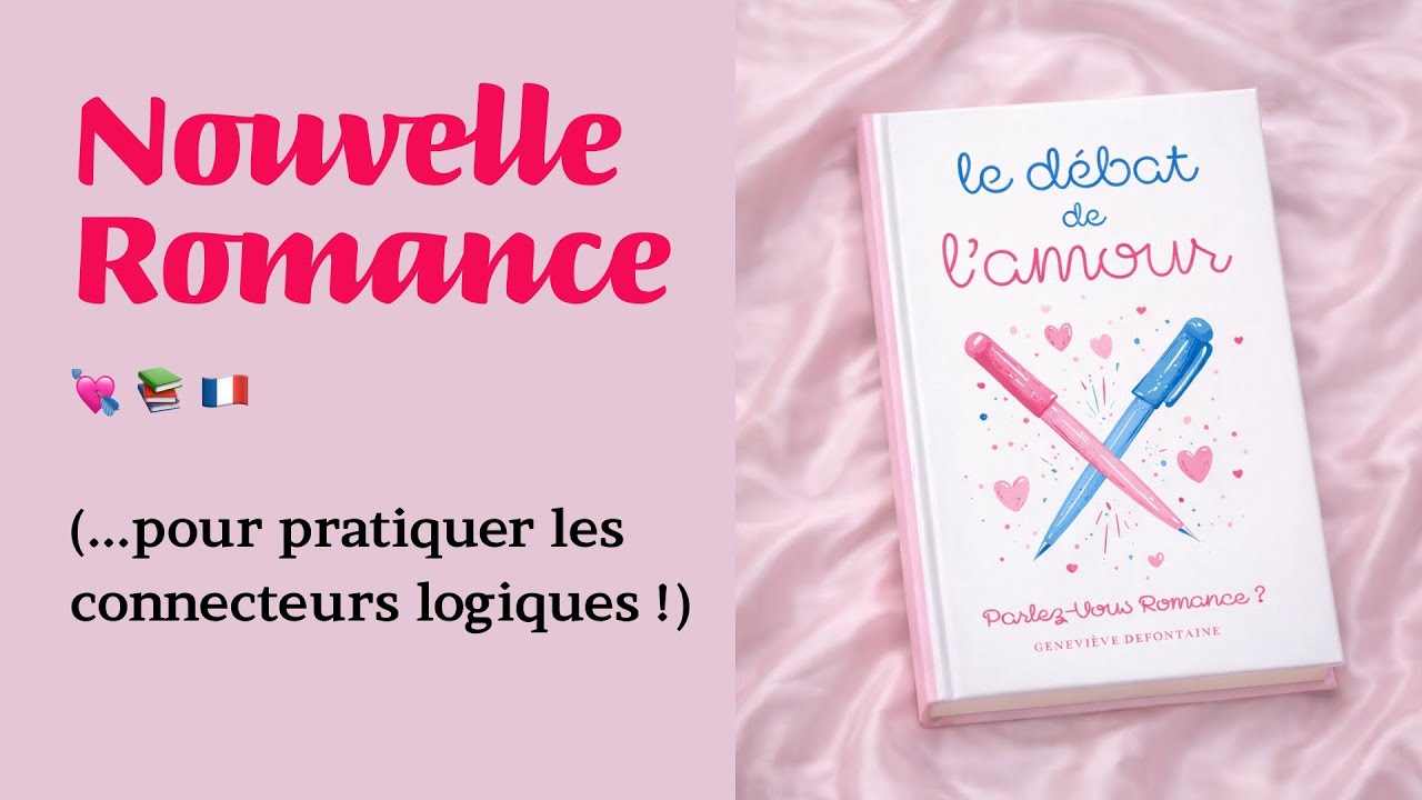 Une romance pour maîtriser les mots de liaison du français parlé 🇫🇷💕 Livre audio (+ FULL TEXT)
