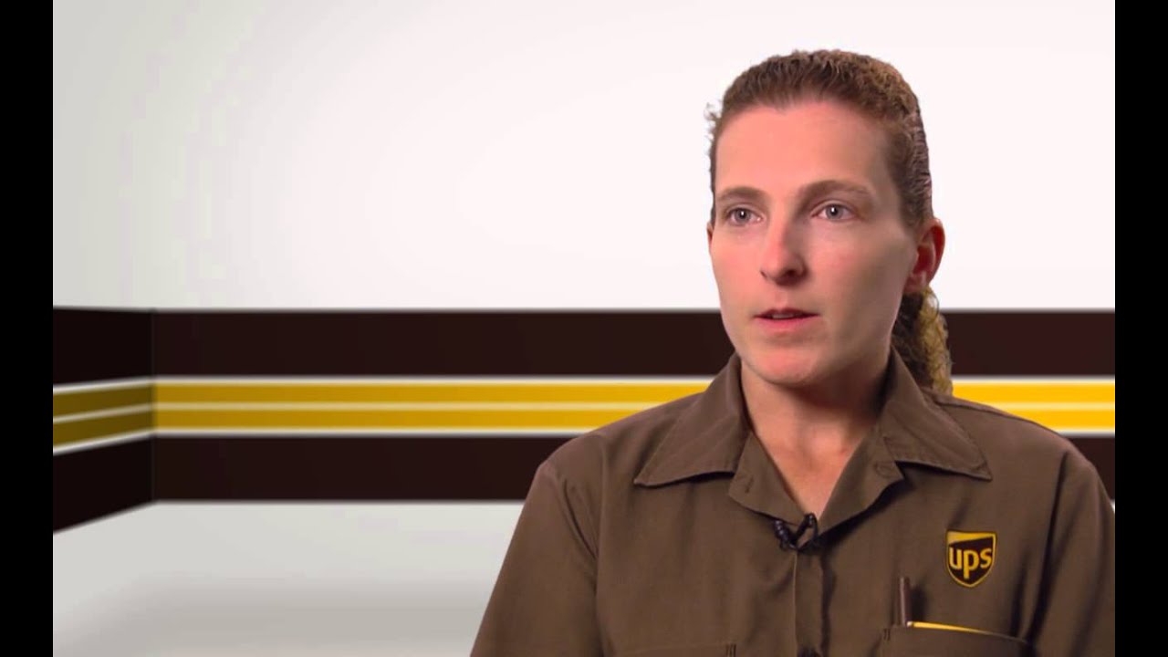 UPS Package Delivery Driver Michelle 4