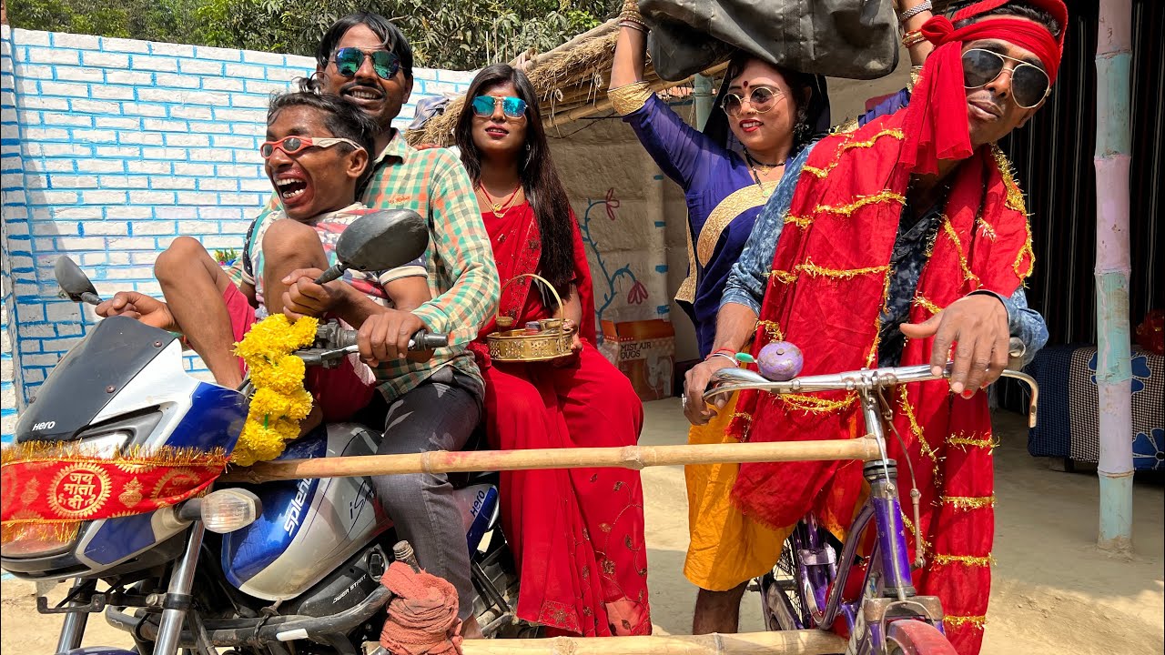 ढ़ोरबा चलल चैती दुर्गापूजा मेला #maithili_comedy_dhorba