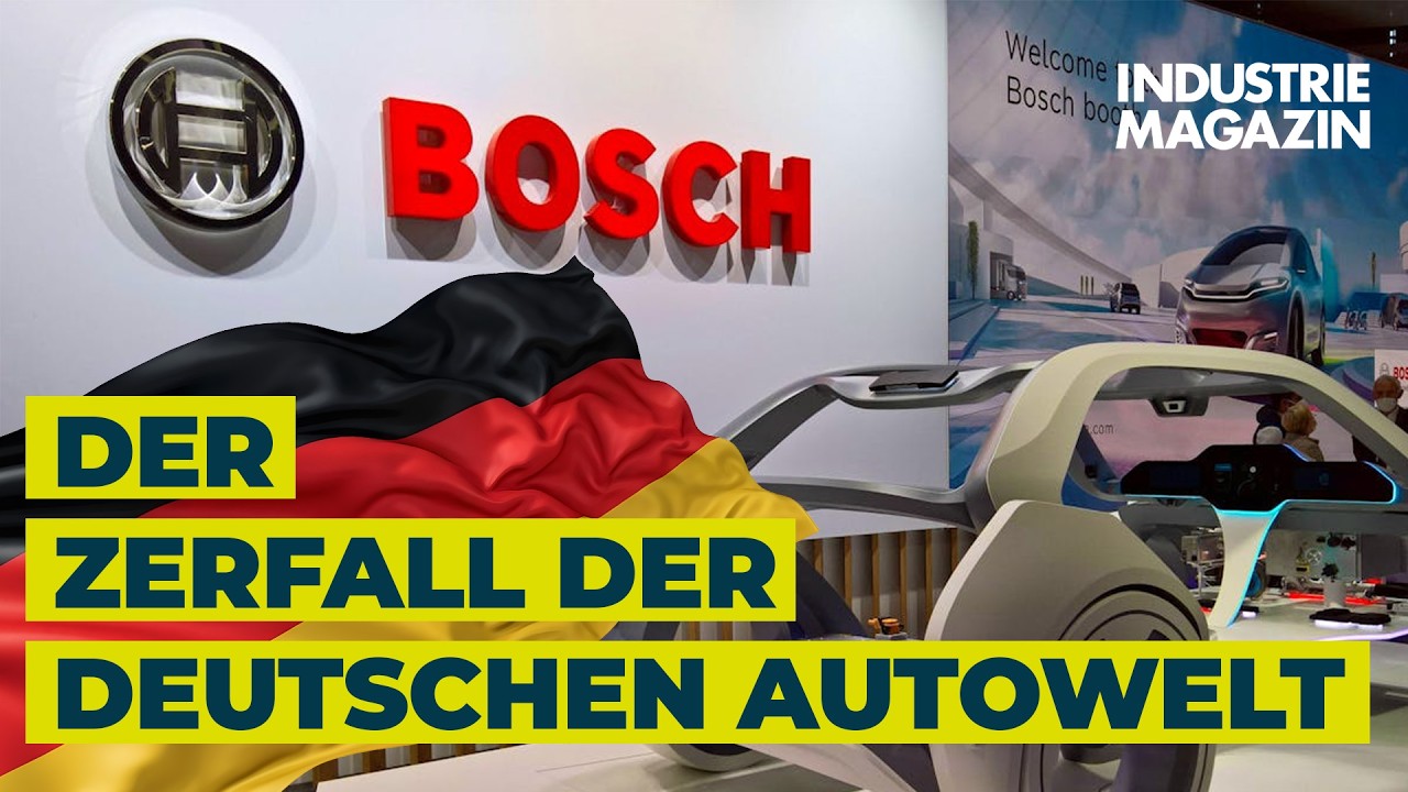 Bosch und der Zerfall der guten deutschen Autowelt: E-Mobilität setzt größten Zulieferer unter Druck