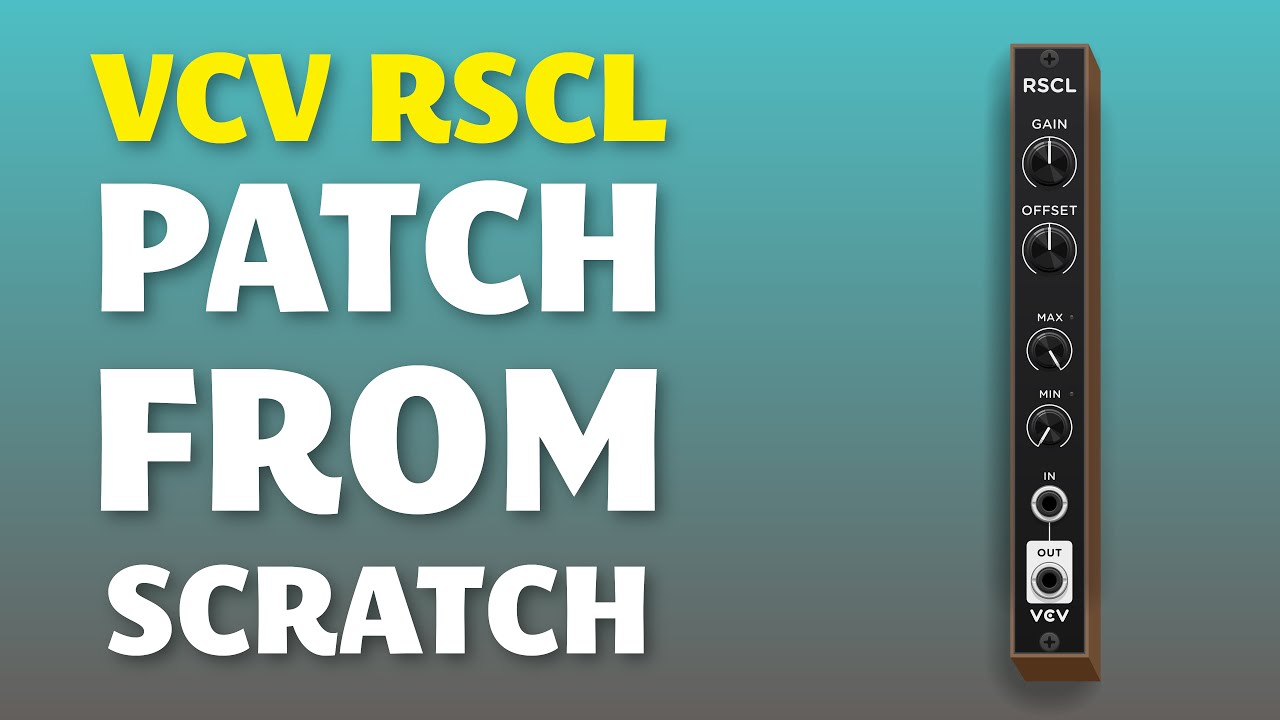 How to use VCV RSCL in VCV Rack
