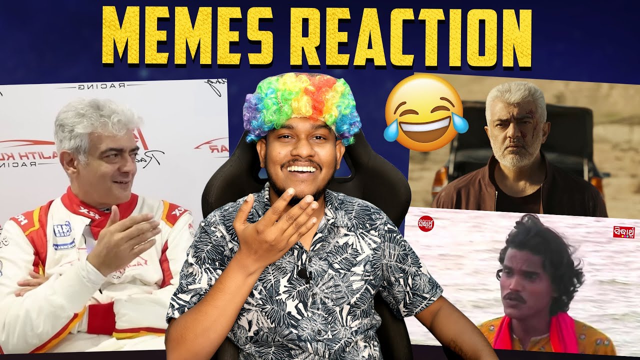 Vidaamuyarchi MEMES REACTION🤣🤣 Tamil