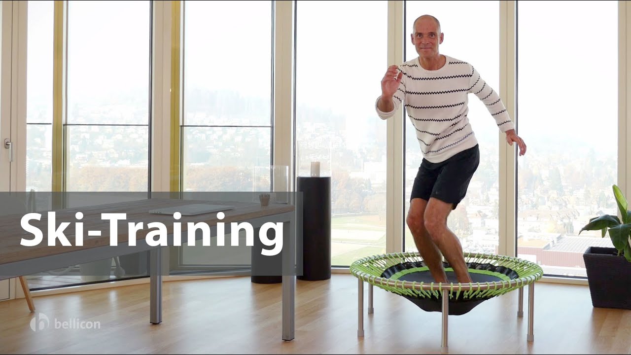 Ski- und Wintersporttraining auf dem Minitrampolin für Zuhause | bellicon Deutschland