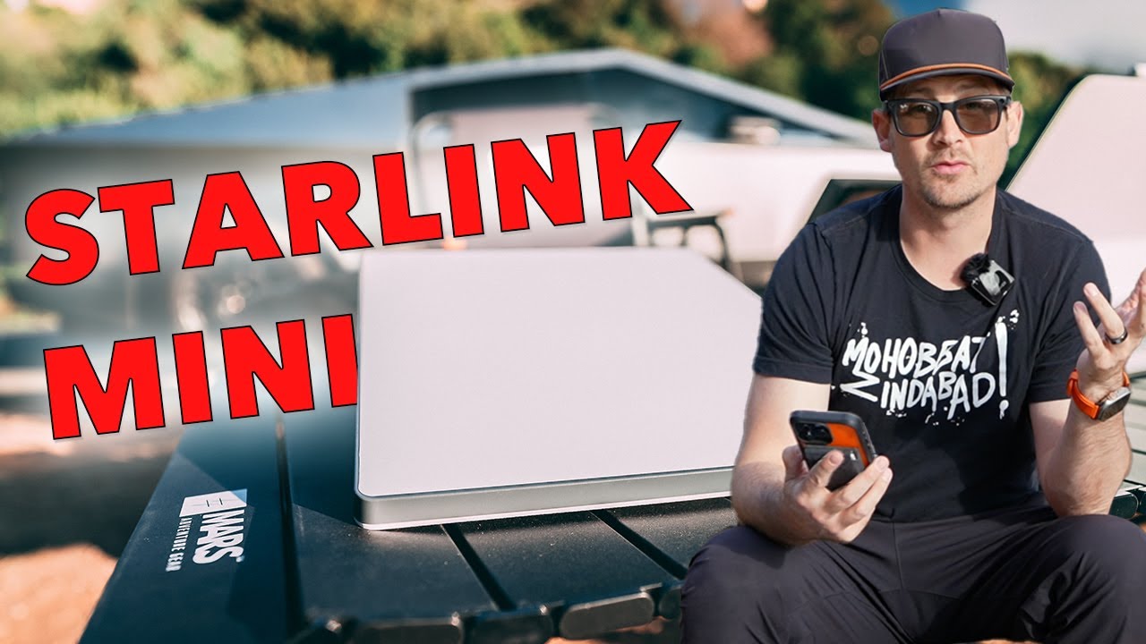Starlink Mini Powered By My Cybertruck!!! Unboxing and Setup