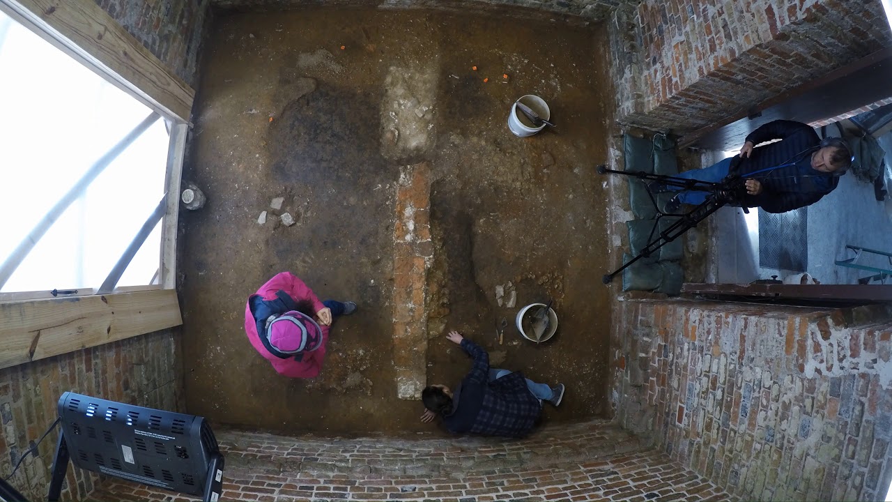 Excavating the 1617 Church at Historic Jamestowne, Time-Lapse