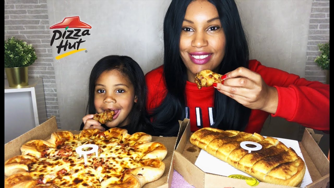 PIZZA HUT MUKBANG + SHOUTOUT┃EATING SHOW┃먹방