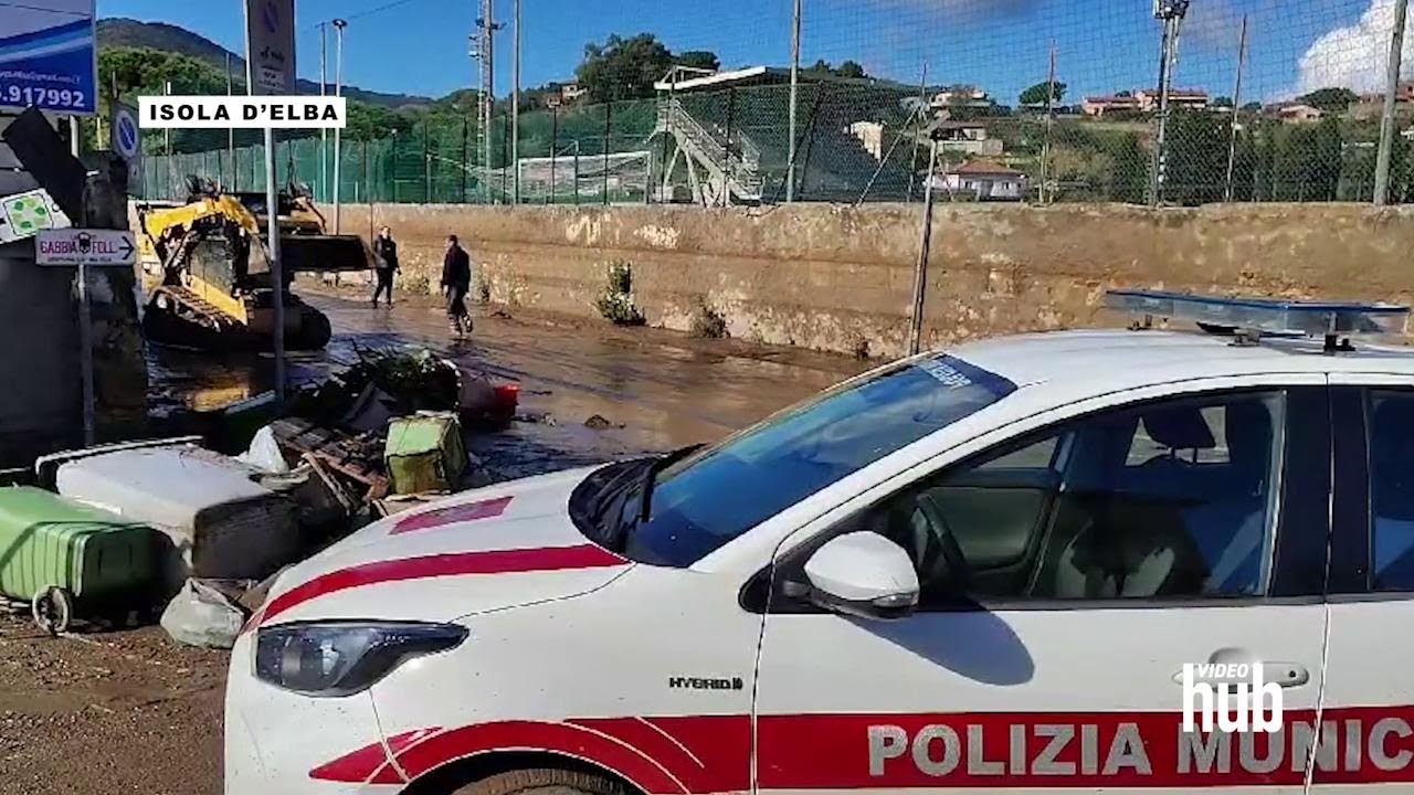 Nubifragio sull'isola d'Elba: il giorno dopo l'alluvione