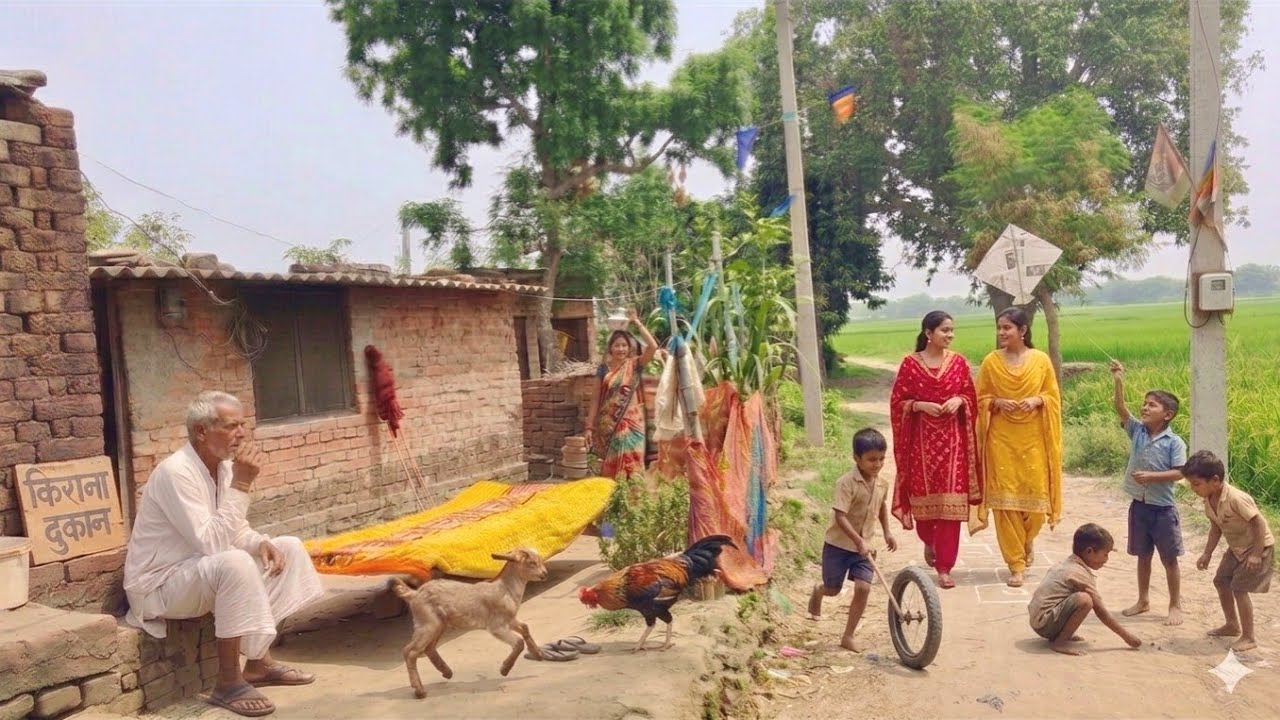 Peaceful Morning Vibes In Indian Villages | Pure Happiness in Simplicity