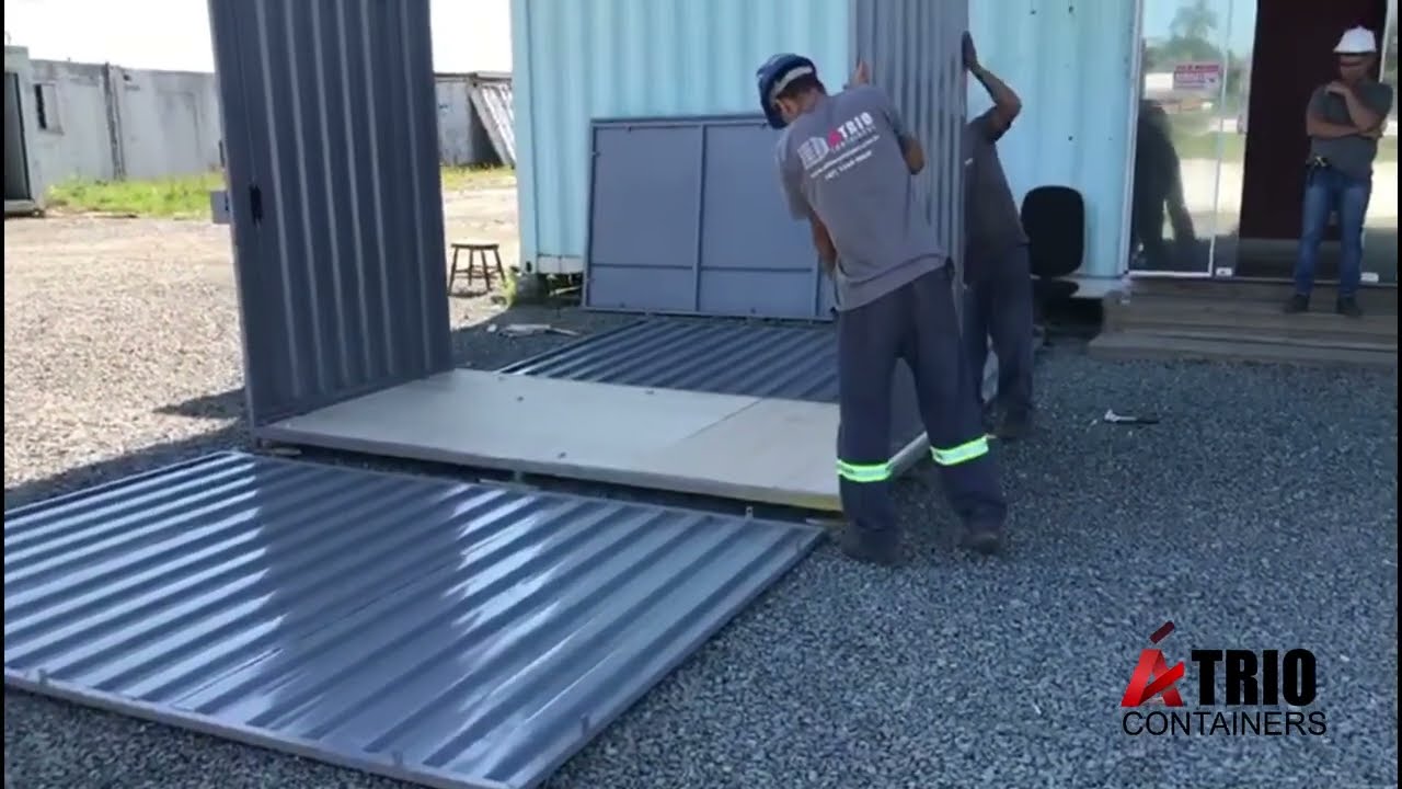 Montagem Container | Átrio Containers