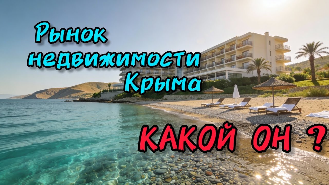 Рынок недвижимости Крыма . Какой он?Алексей Фролов ваш агент, недвижимость Крыма .