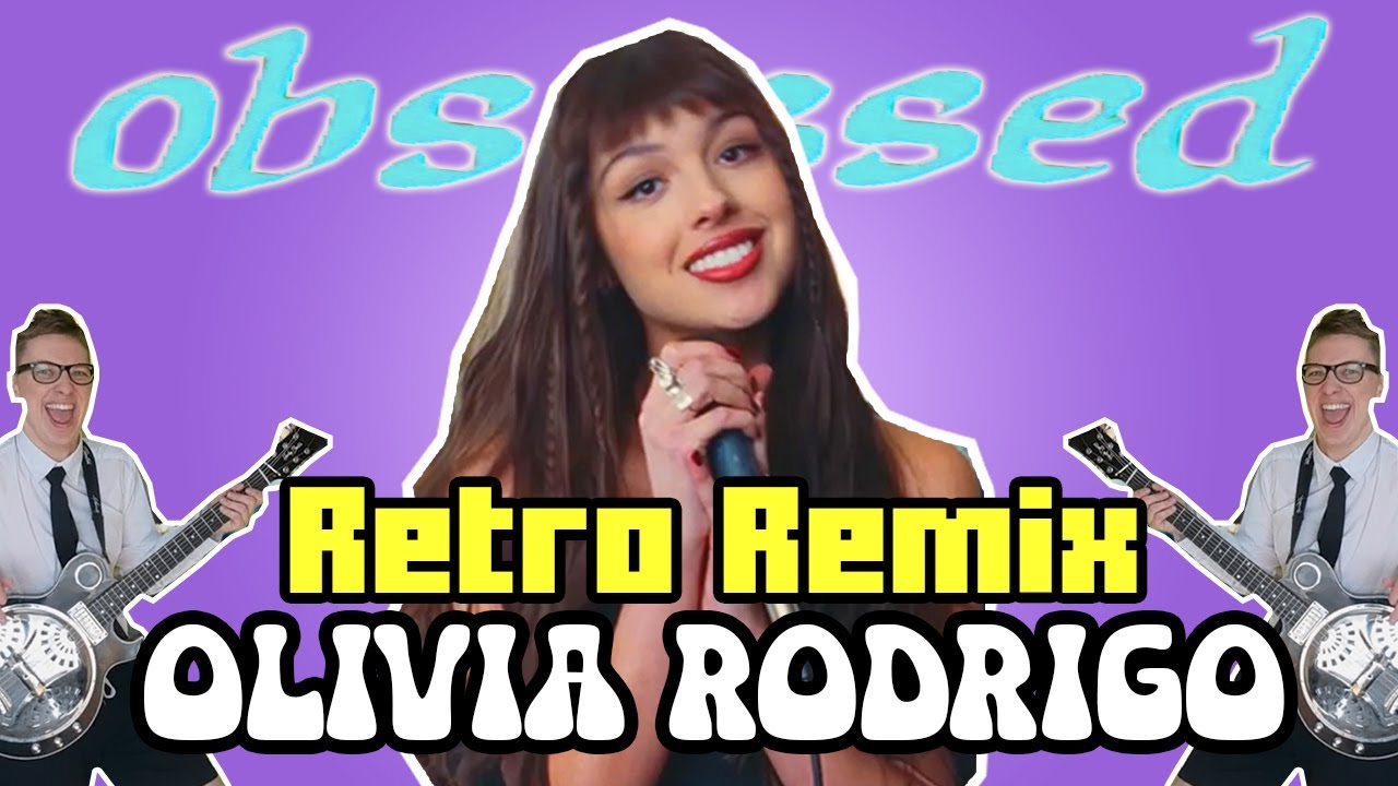 Olivia Rodrigo - obsessed (MOrlov 8-bit Disco Remix) Music Video Edit