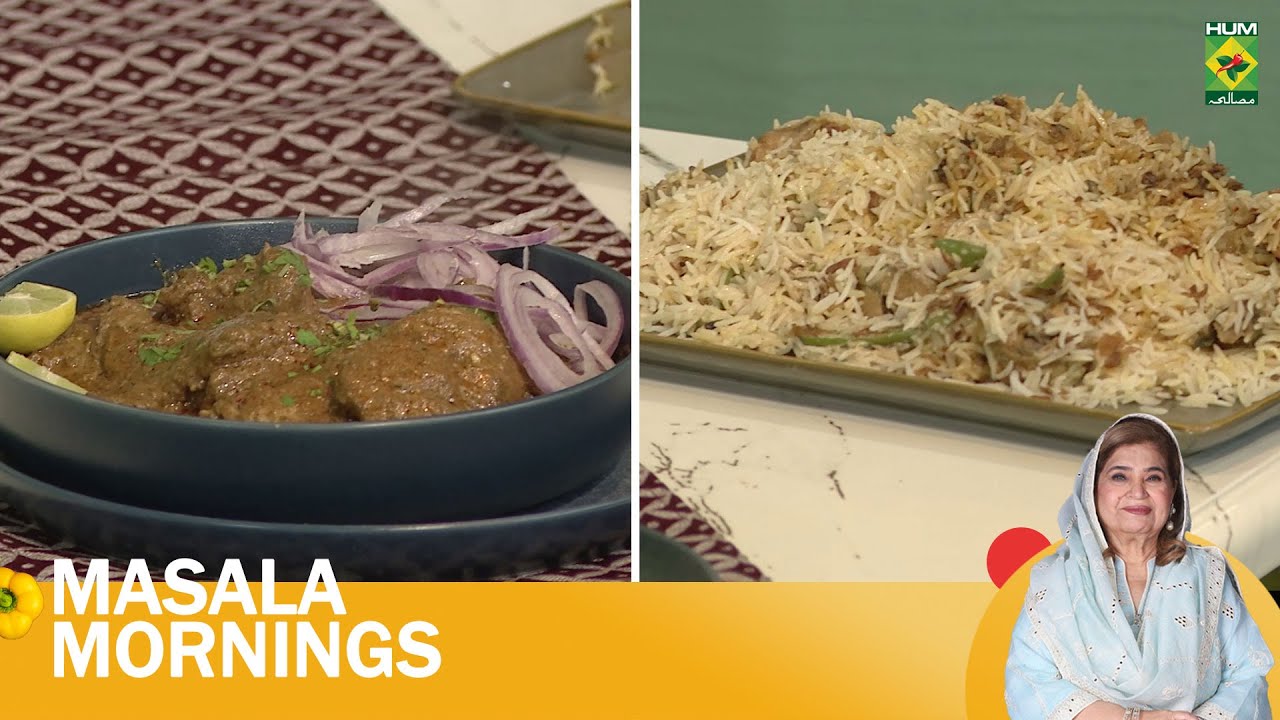 Sawahli Biryani & Bhatti Walay Pasanday | Shireen Anwar | Masala Mornings | 5 Dec 2025 | Masala TV