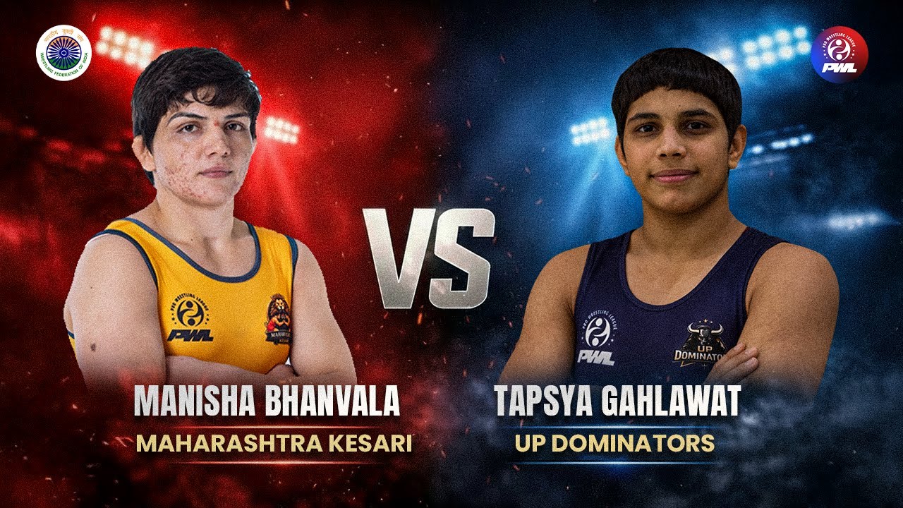 Manisha Bhanwala vs Tapsya Gahlawat | 57 KG | Day 7 Match 2 | PWL 2026 #pwl