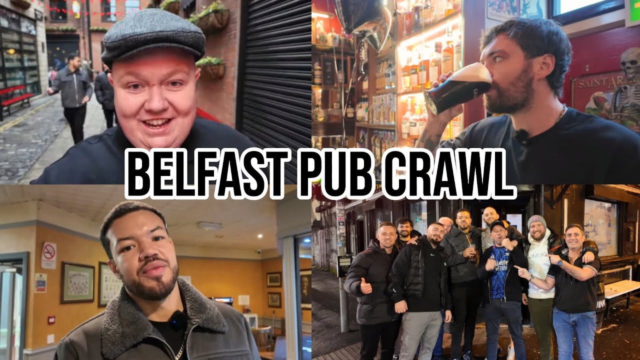 Напиваемся до нокдауна в Белфасте с профессиональными боксерами 🥊 🍻