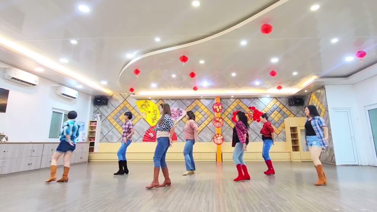 Dreaming Of You Line Dance - Demo By Tenny & TnL Line Dance
