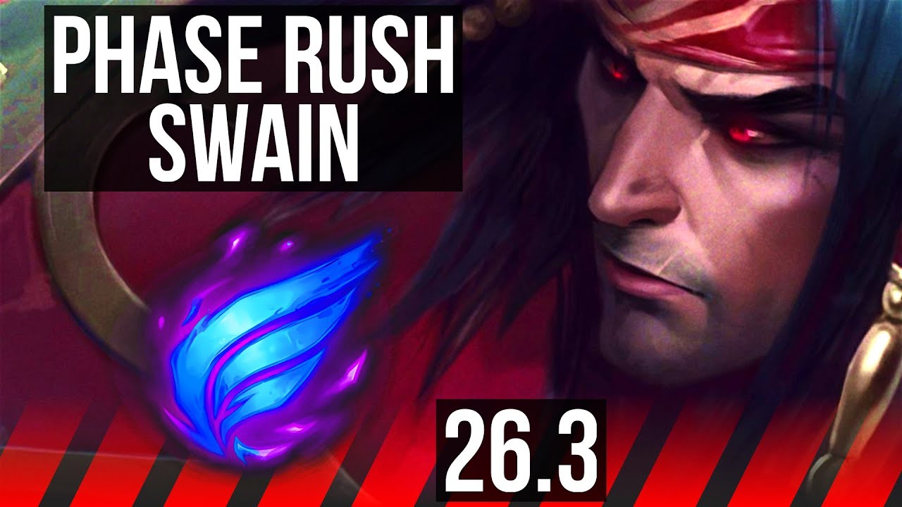 SWAIN vs DARIUS (TOP) | Phase Rush, 50K damage | EUW Master | 26.3