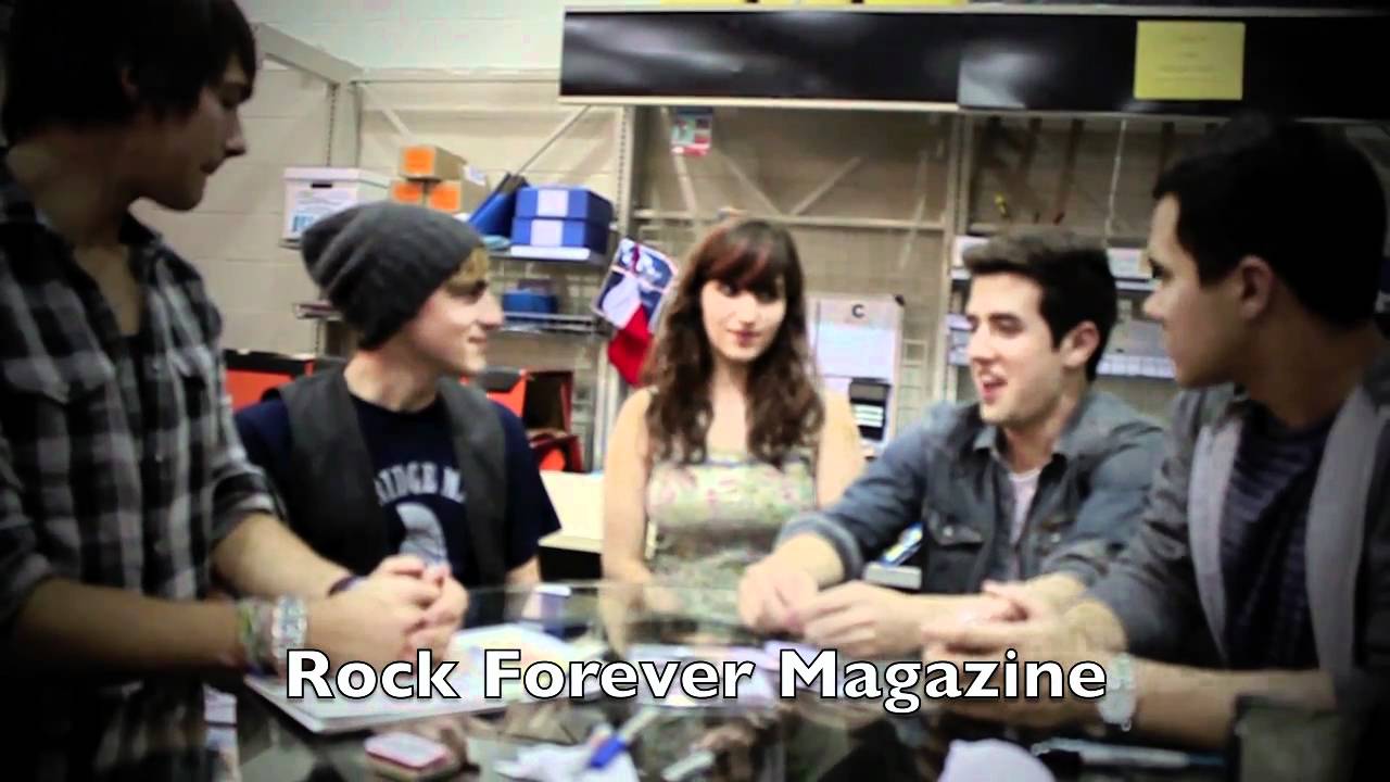 HQ -  Big Time Rush Interview with Rock Forever Magazine
