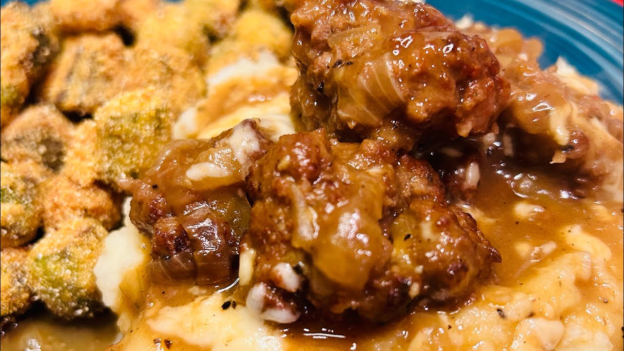 French Onion Meatballs