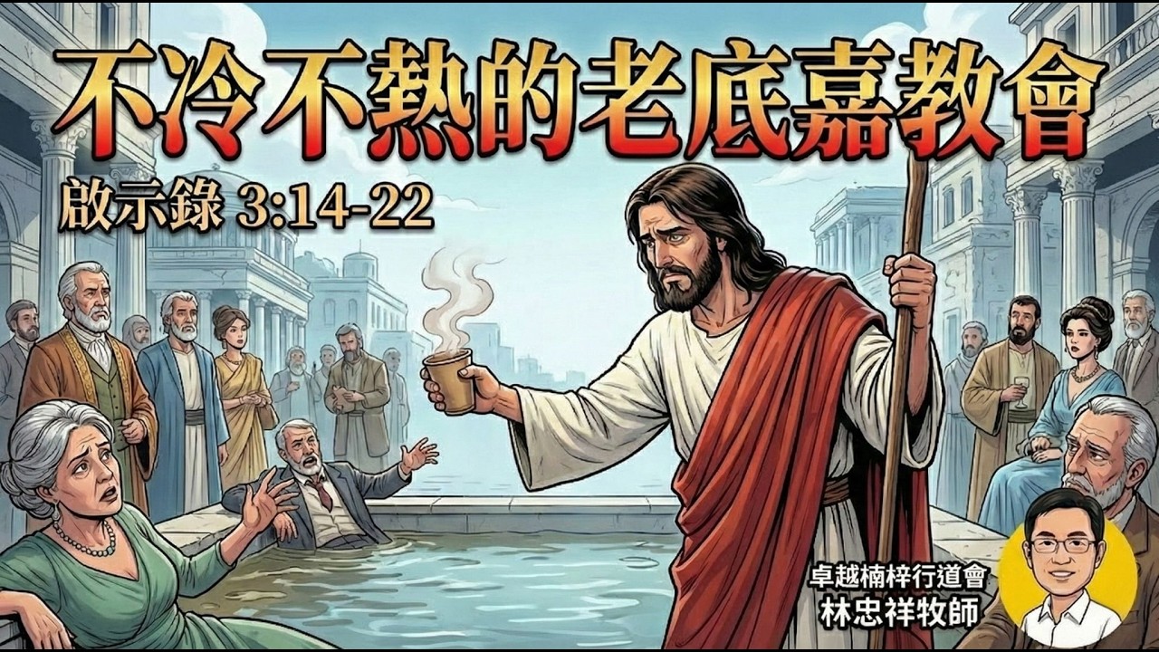 【5分鐘靈魂深呼吸】不冷不熱的老底嘉教會｜每日活水｜卓越楠梓行道會
