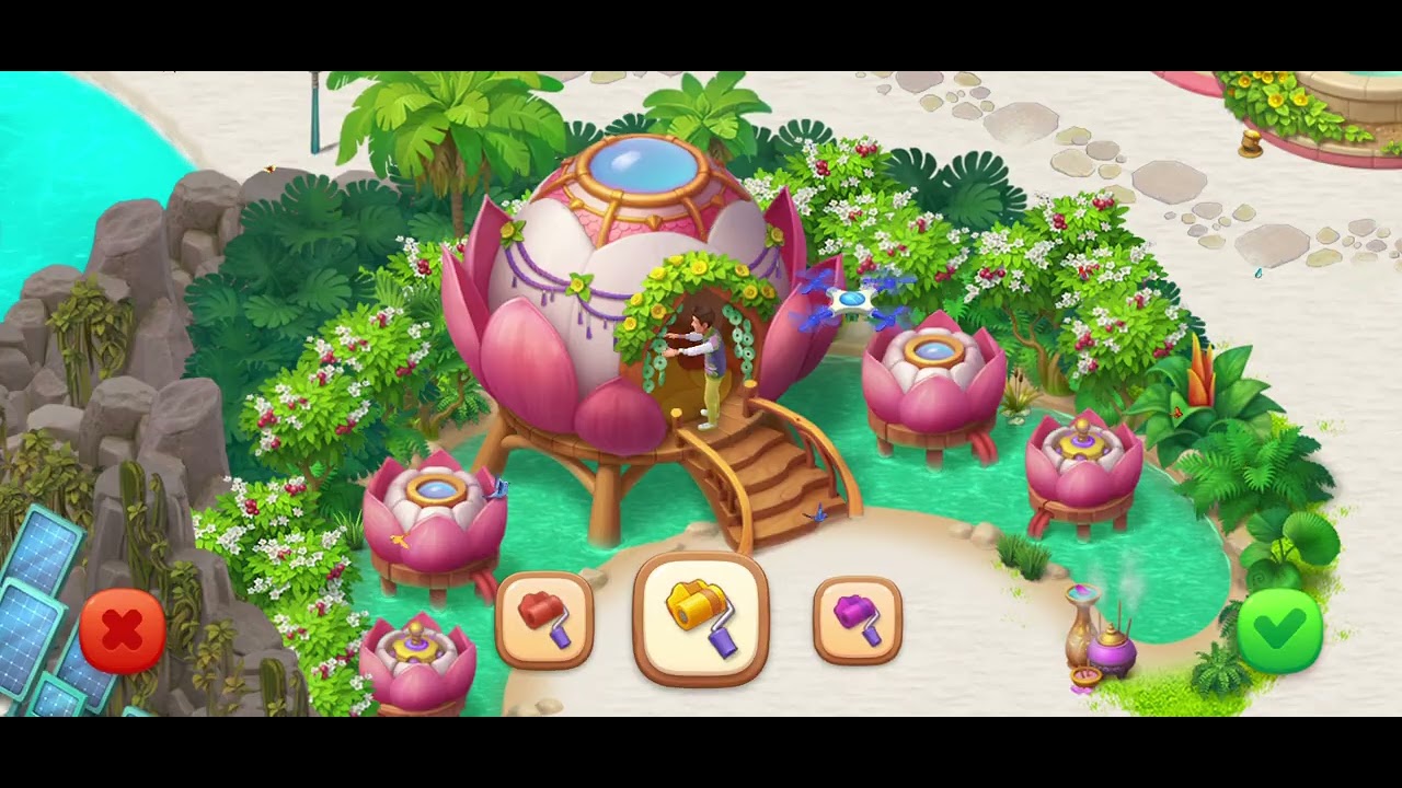 #gardenscapes #newarea #unlocked #exited #experience #edicts 