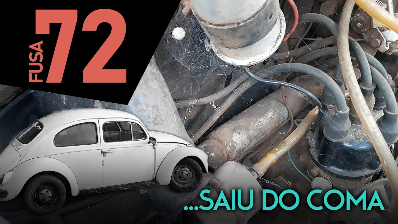 Fusca 1972 &agrave; 5 Anos Parado