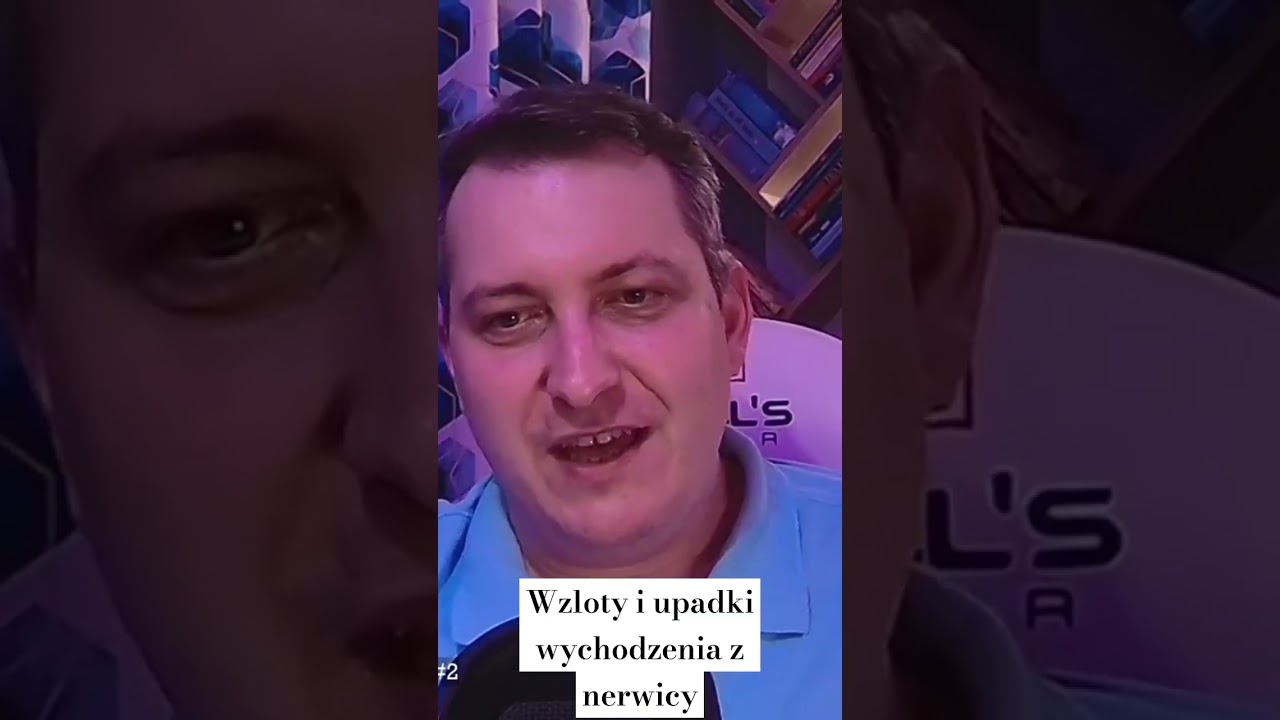Wzloty i upadki wychodzenia z nerwicy Live z wolniodleku.pl #shorts #nerwica #emocje #psychologia