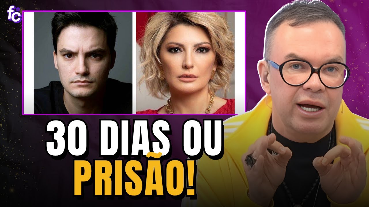 Antônia Fontenelle perde pra Felipe Neto e tem 30 dias pra voltar!