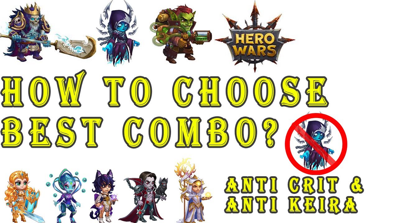 How to choose best combo in Hero Wars | arena and war | Eagle Eye Gaming