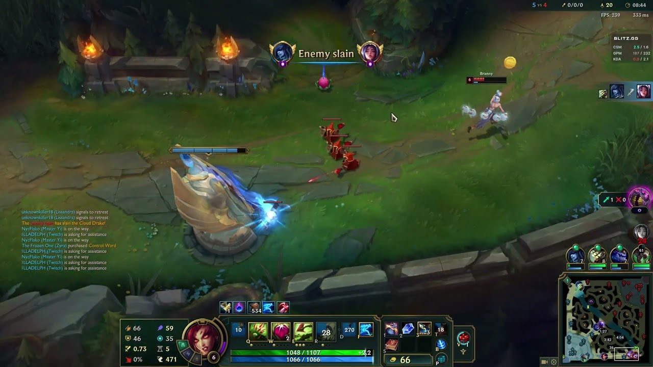 Zyra Support vs Lulu and Yunara Chaos on the Rift: Epic League Battles & Strategies