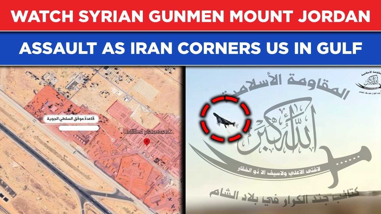 In Visuals: Why Syrian Militia Launched Drone Attack On Key US Base In Jordan As Iran Bleeds Gulf