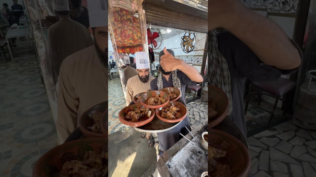 Afghani Mutton Chaynaki #streetfood