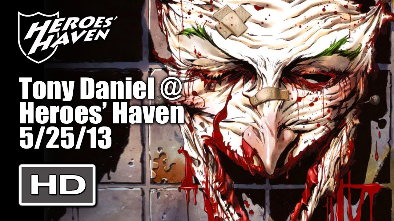Tony S. Daniel @ Heroes Haven Comics - 5/25/13