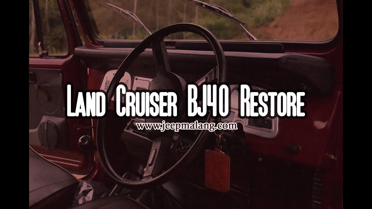 Hardtop BJ40 Restore Red Maroon