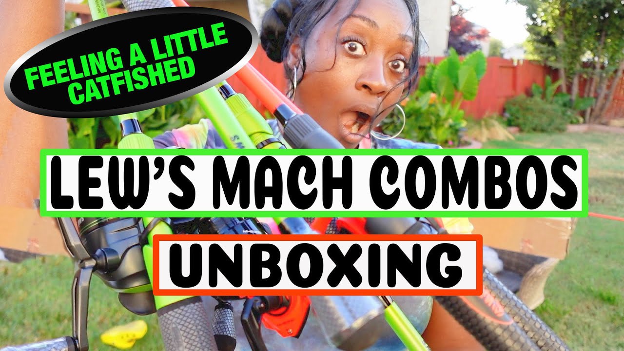 LEW'S Fishing ROD & REEL UNBOXING Review / MACH Baitcast Combo | Catfish Rod | Fishing Pole