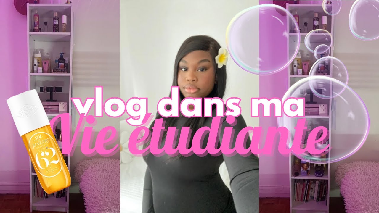 vlog dans ma vie d’étudiante (révisions, sorties…)