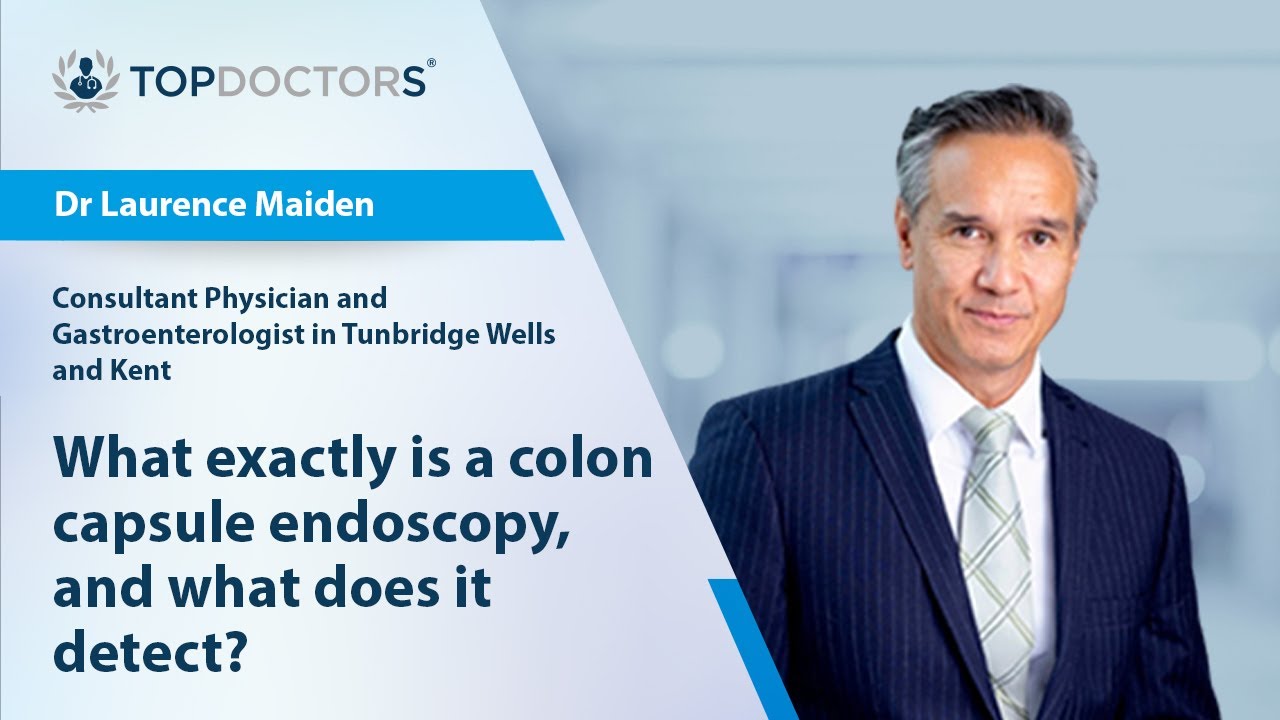 What exactly is a colon capsule endoscopy, and what does it detect? - Online interview